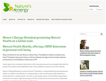 Tablet Screenshot of naturesenergy.net